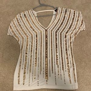 2B BeBe Sequin Top